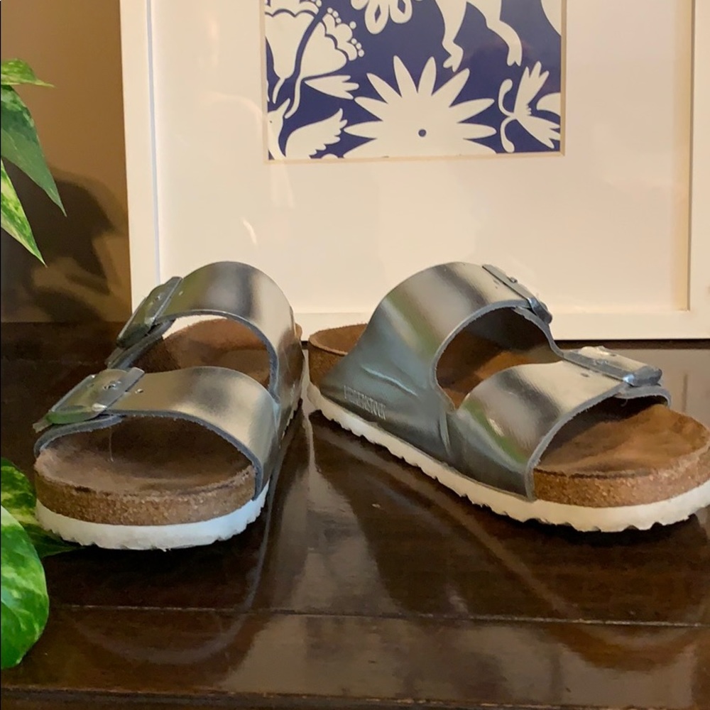 Silver Birkenstock
